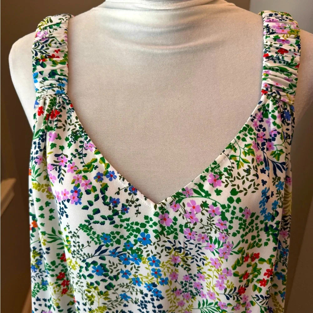 Cabi Rotation Tank. Paradise Floral. Size large. - Picture 4 of 9